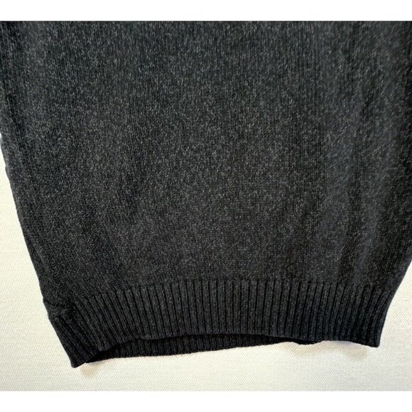 Method Mens Preppy Neck Wrap Pullover Sweater XXL Charcoal Gray - Picture 13 of 13